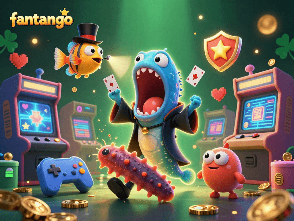 Engage in the vibrant world of fantango with a magical underwater scene featuring unique characters.