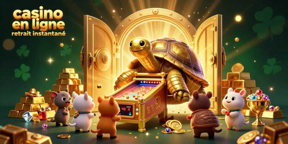 Gagnez gros avec casino en ligne retrait instantané, découvrez des trésors et jeux excitants.