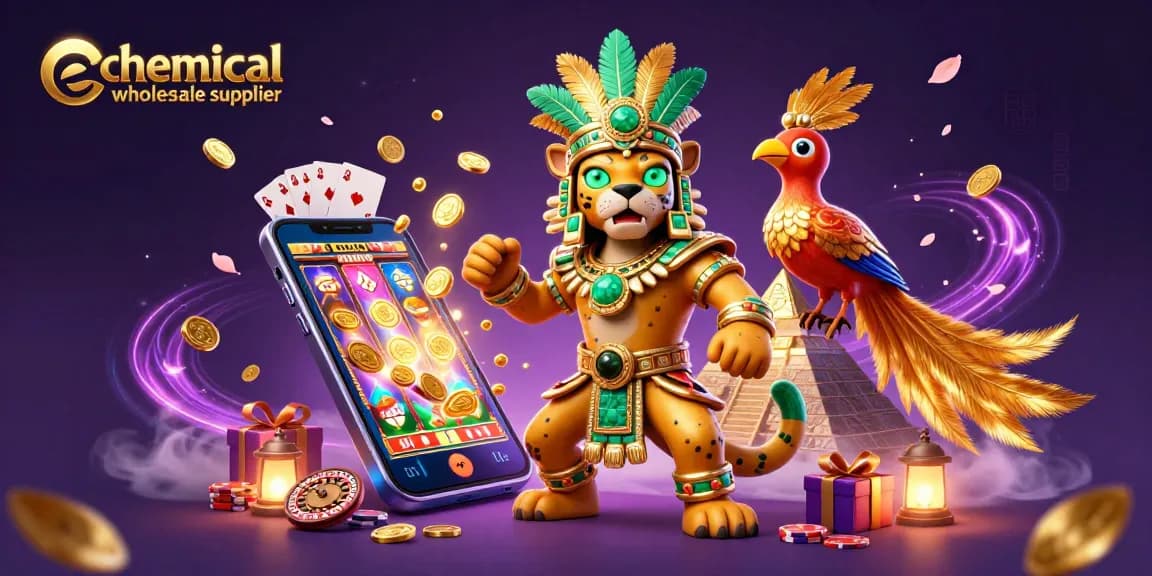 Spin the reels with chemical wholesale supplier and vibrant casino characters in action.