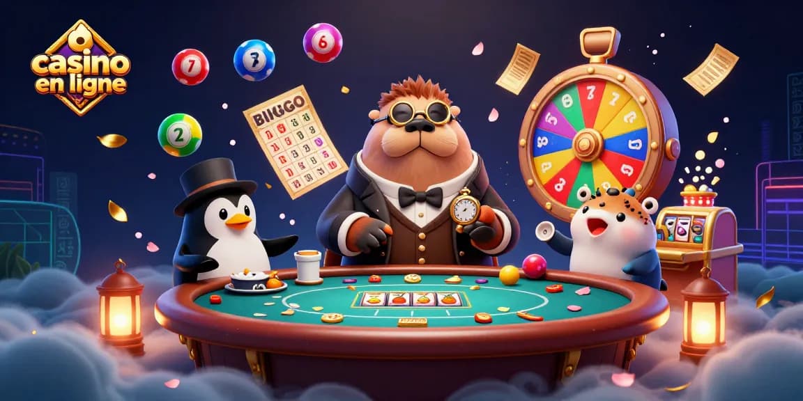 Le jeu dynamique au casino en ligne avec un morse et un dealer en pleine action sous l'eau.