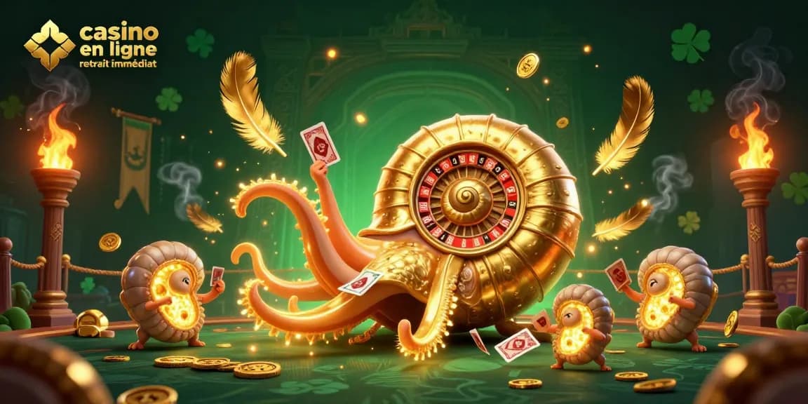 Découvrez le casino en ligne retrait immédiat avec des personnages captivants de casino.