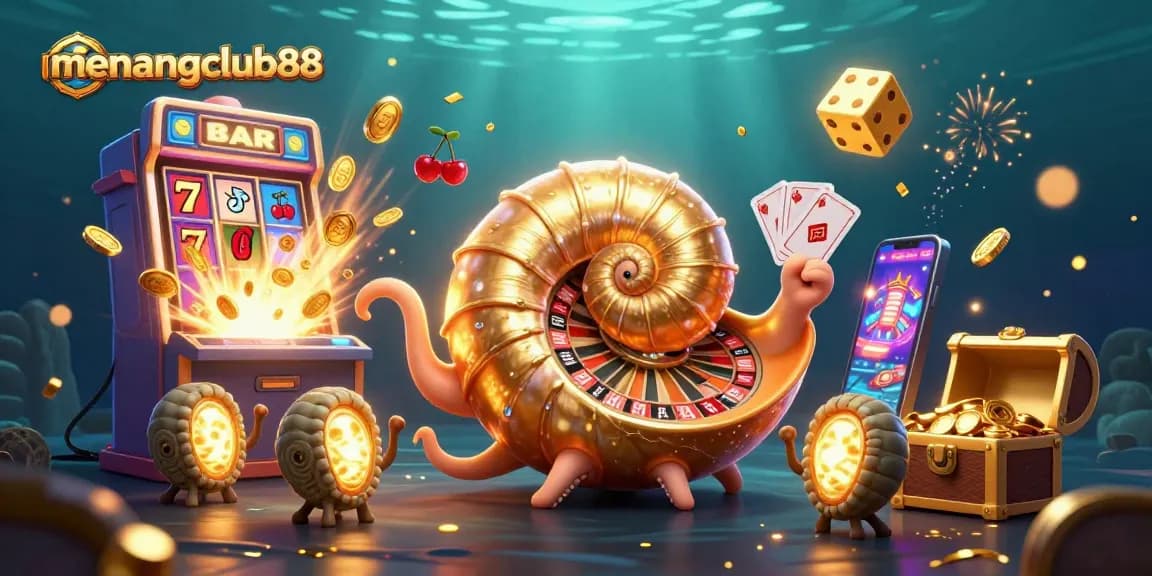 Spin and win at menangclub88 with vibrant 3D casino elements in action.