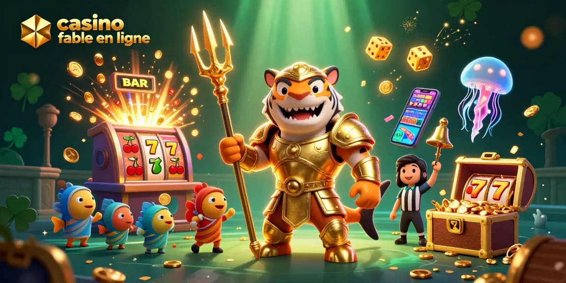 Gagnez dans un casino fiable en ligne avec une scène de jackpot dynamique et palpitante.