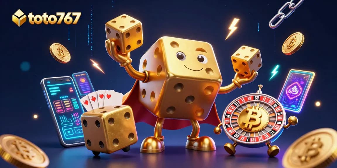 Menangkan permainan dengan toto767 melalui ilustrasi kasino yang menarik dan penuh aksi.