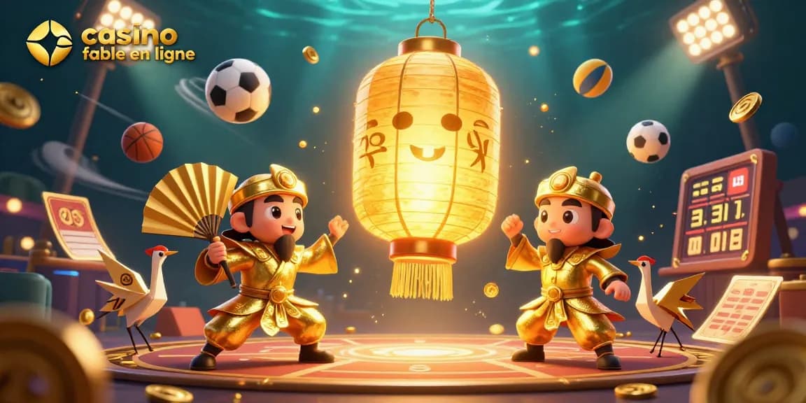 Jouer dans un casino fiable en ligne avec des héros lumineux dans une scène dynamique et colorée.