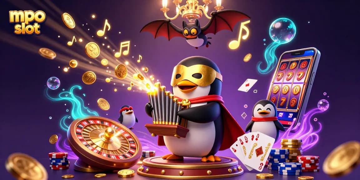 Spin the reels for mpo slot while enjoying an exciting casino-themed atmosphere.