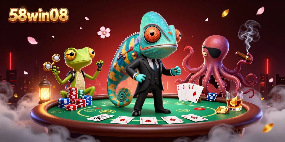 Engage in thrilling gameplay at 58win08 with vibrant casino characters in action!