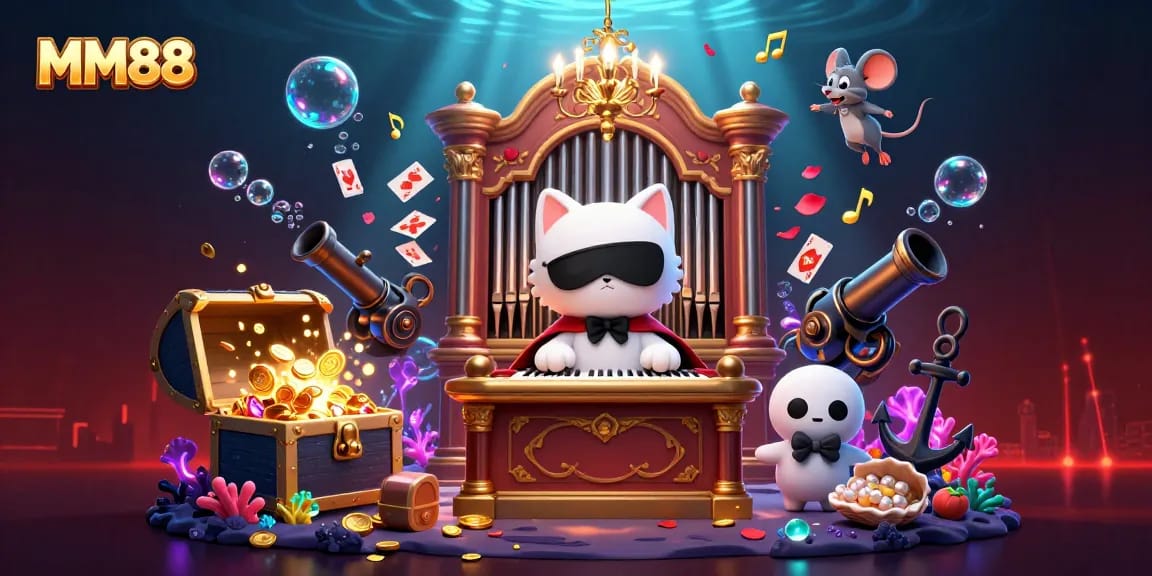 Experience the thrill of MM88 at an elegant casino with stunning gameplay visuals.