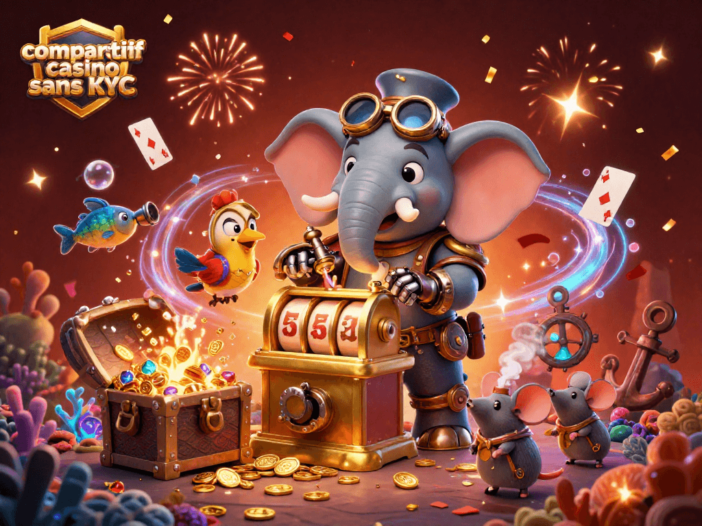 Comparatif casino sans KYC : jouez dans une ambiance festive avec des jeux d'argent innovants