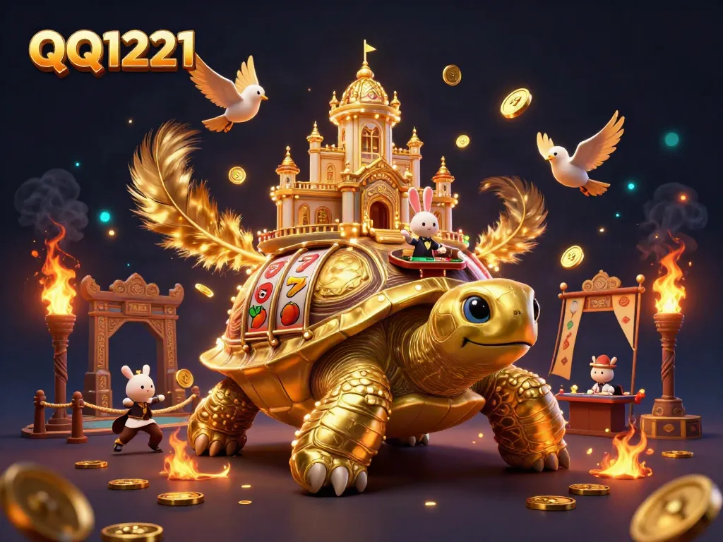 Engage with QQ1221 for thrilling slot experiences amidst vibrant gaming elements.