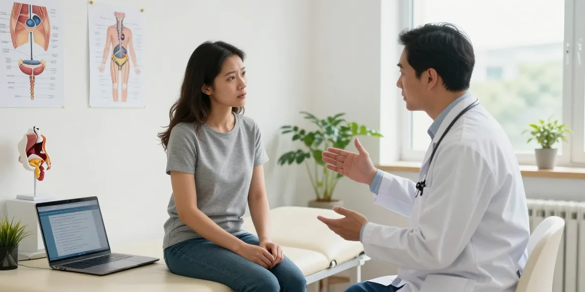 Combien de temps dure une cystite : consultation médicale sur la santé urinaire avec un professionnel de santé.