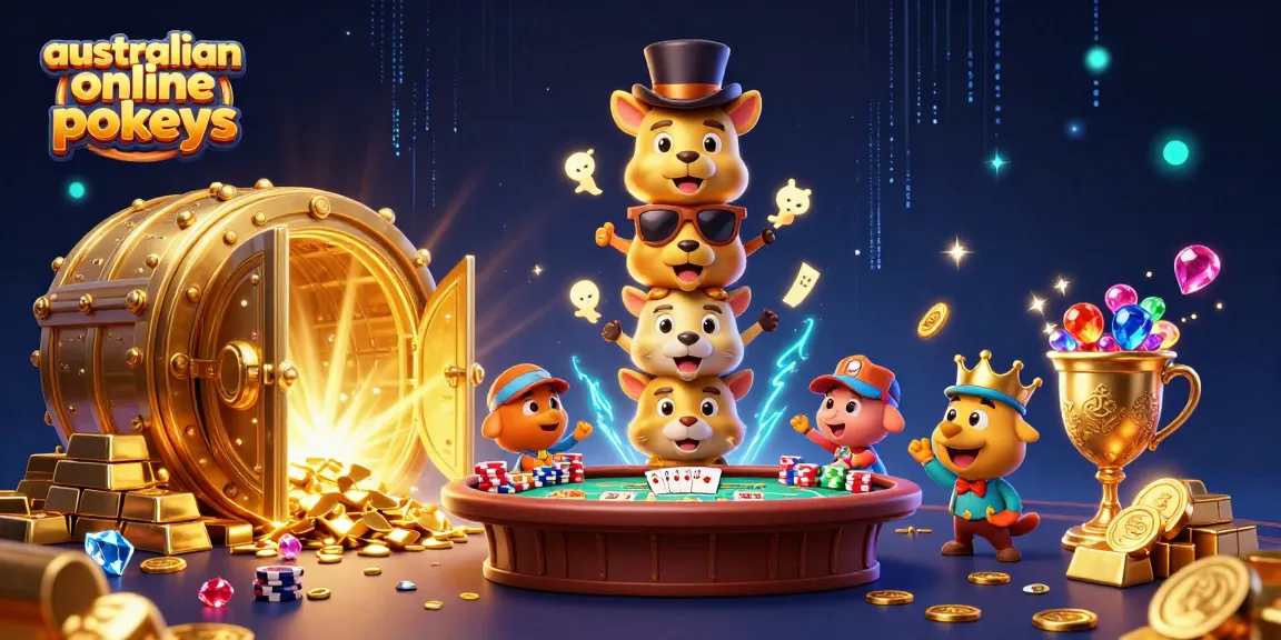 Spin the reels at australian online pokies and unlock big wins with vibrant casino elements.
