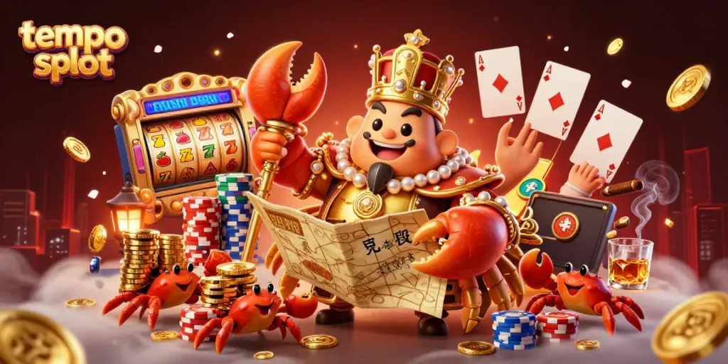 Menangkan jackpot di tempo slot dengan ilustrasi 3D yang megah dan permainan slot yang menggoda.