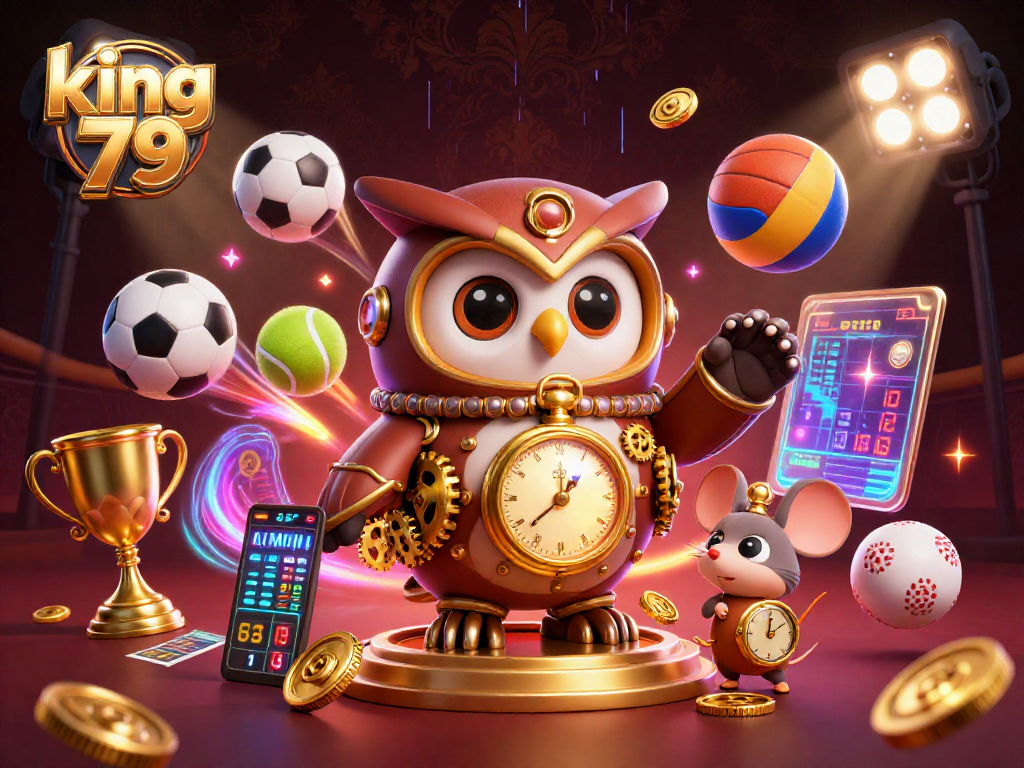 Experience king 79's thrilling casino atmosphere with vibrant sports elements and dynamic gameplay.