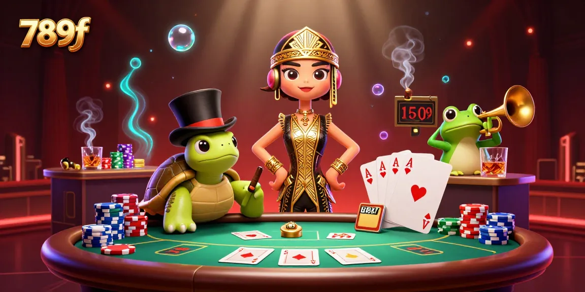 Experience the excitement of winning big at 789f in this vibrant casino scene.
